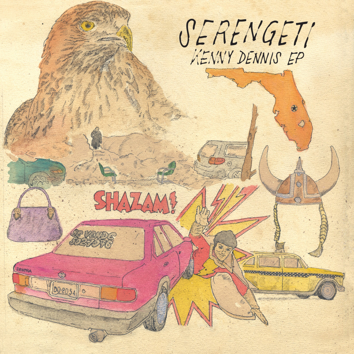 Serengeti - Kenny Dennis EP album cover