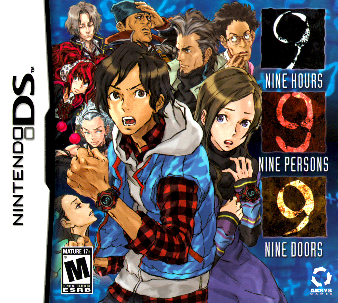 9 Hours, 9 Persons, 9 Doors box art