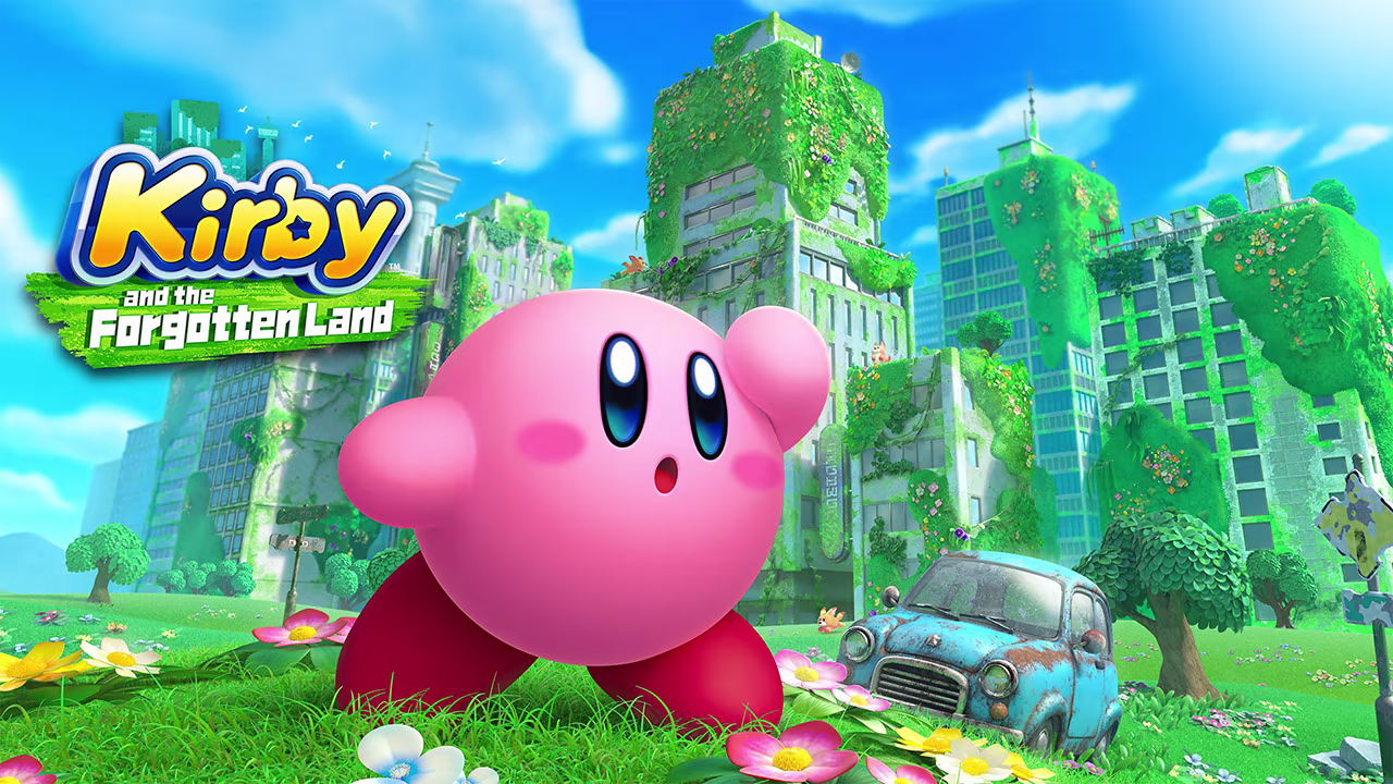 Kirby and the Forgotten Land key art