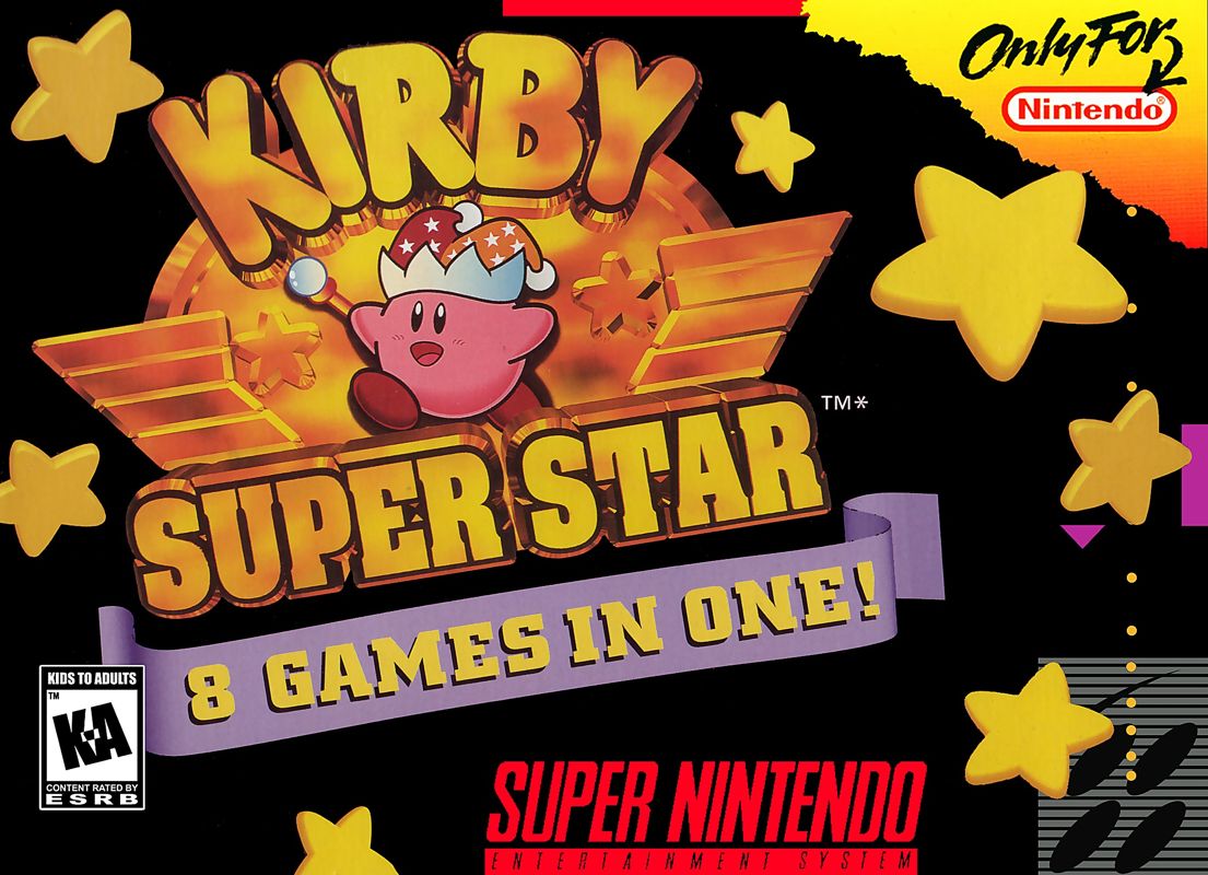 Kirby Super Star box art