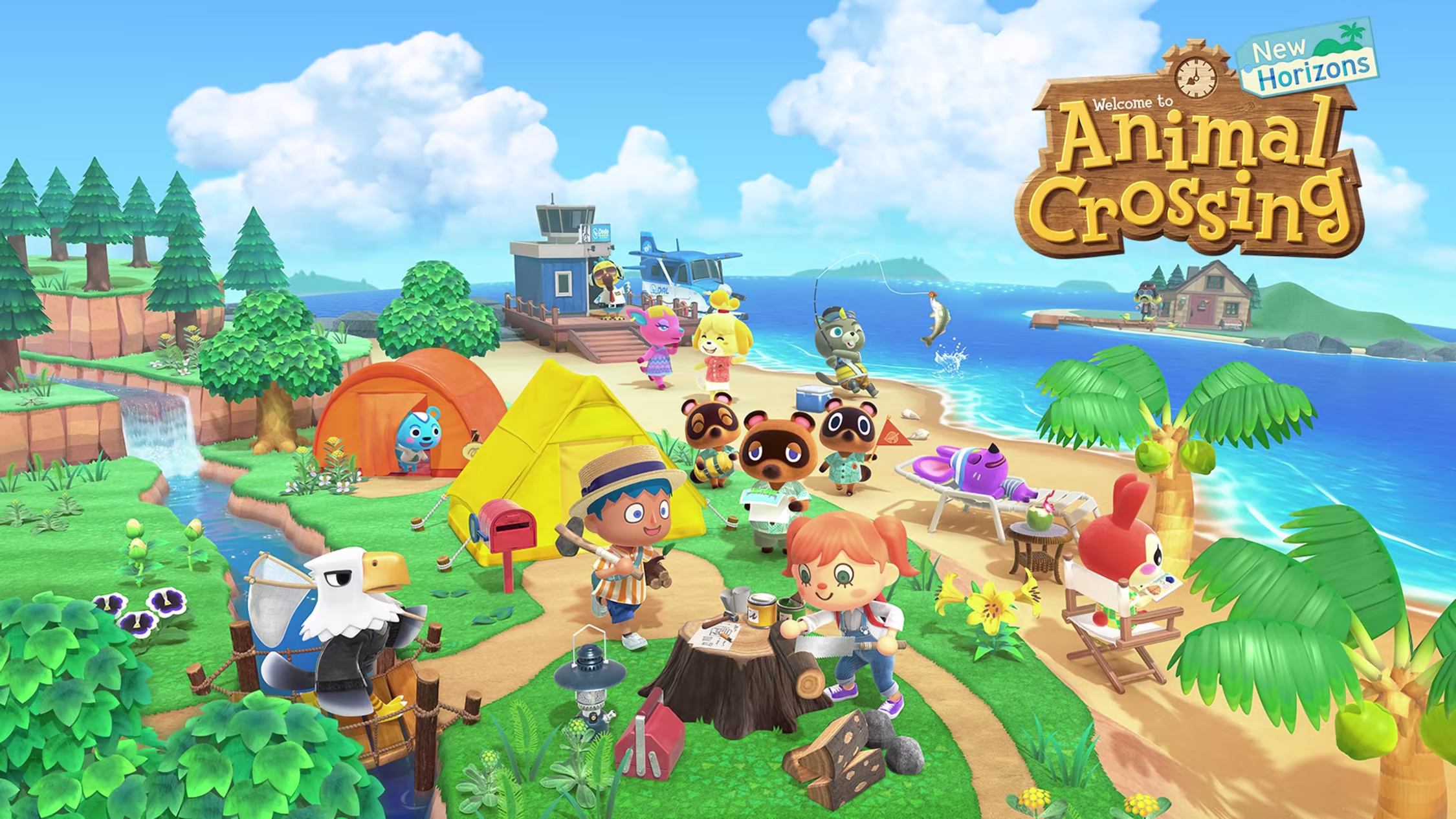 Animal Crossing: New Horizons key art