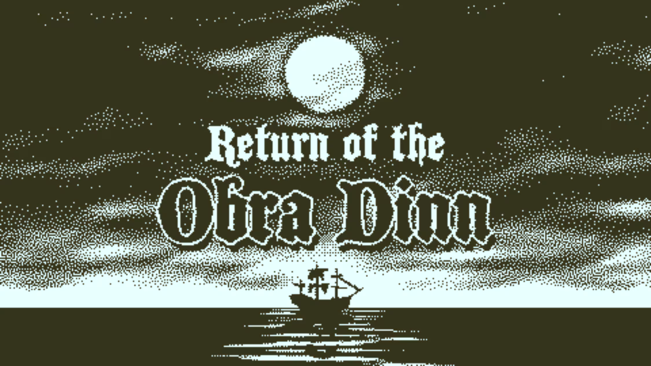 Return of the Obra Dinn key art
