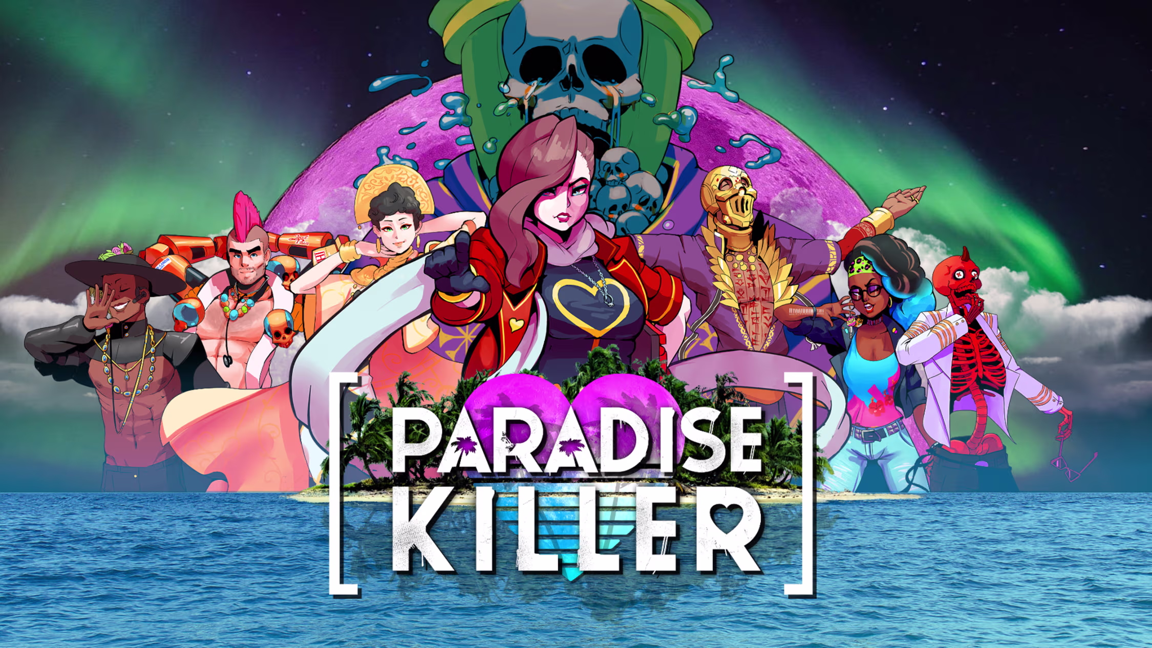 Paradise Killer key art