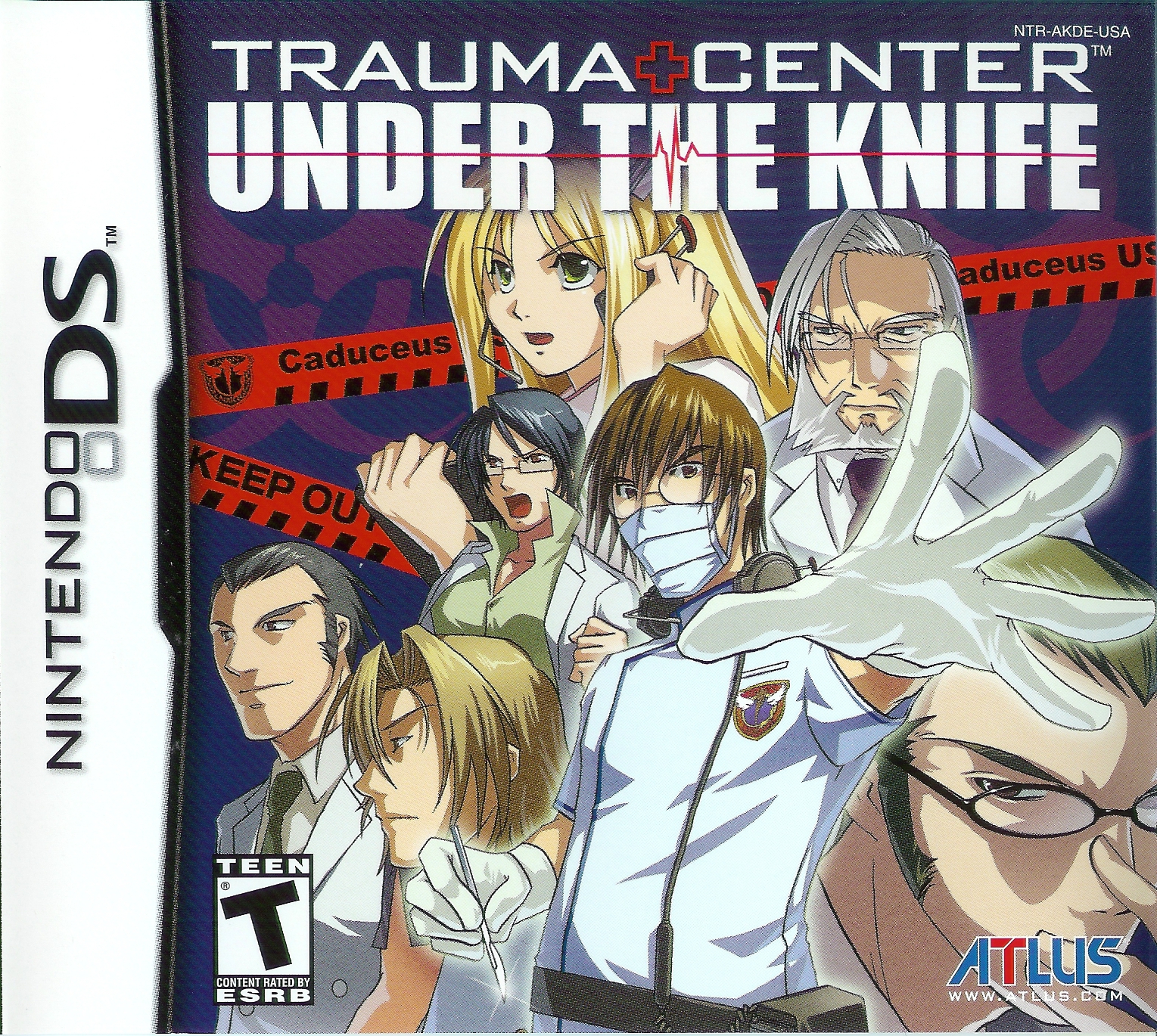 Trauma Center: Under the Knife box art